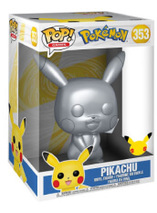 Figurine Funko Pop de Pikachu argent