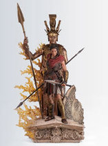 Statuette effet animus de Kassandra dans Assassin's Creed : Odyssey par Pure Arts 