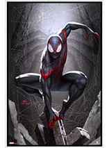 Fine art print giclée Miles Morales dans le comics spider-Man #25 