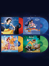 Collection vinyles chansons (vo) des dessins animés Disney
