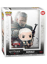 Figurine Funko Pop (n°2 collection vitrine) de Geralt dans le jeu The Witcher 3 