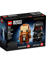 LEGO BrickHeadz - Obi-Wan Kenobi et Dark Vador