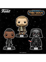 Collection de figurines Funko Pop de la série Star Wars : Obi-Wan Kenobi