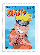 Timbre édition spéciale Naruto