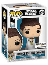 Figurine Funko Pop de la Princesse Leia sur Yavin lors de la cérémonie
