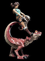 Figurine Mini Epics de Lara vs Raptor