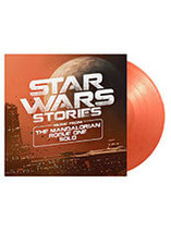 Compilation Star Wars Stories (Mandalorian, Rogue One et Solo) - Bande originale vinyle coloré ambre