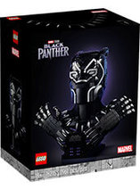 Buste de Black Panther en LEGO