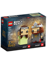 LEGO BrickHeadz - Le Seigneur des Anneaux d'Aragorn et Arwen