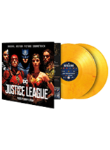 Justice League - Bande originale double vinyle jaune flamme