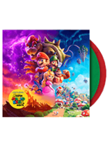 Super Mario Bros. le film - Bande originale double vinyle vert et rouge