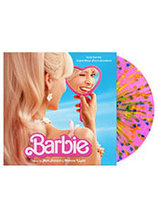 Le film Barbie (2023) - Bande originale vinyle rose splatter Barbie bizarre 