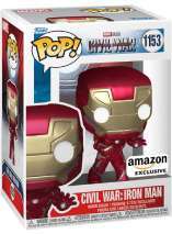 Figurine Funko Pop d'Iron Man dans Civil War