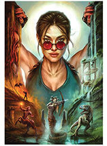 Art Print Tomb Raider Edition 10ème anniversaire par Inna Vjuzhanina