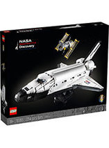 Réplique en LEGO de la navette spatiale Discovery de la NASA