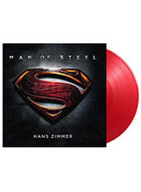 Man of Steel – bande originale vinyle rouge