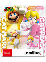 Double pack Amiibo Mario chat et Peach chat