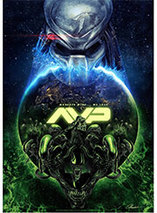 Alien vs Predator :15ème anniversaire – Poster Art print Giclée édition limitée Zavvi