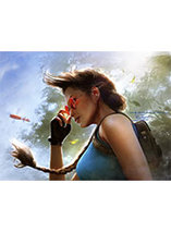 Art Print Tomb Raider “Adventure Calls” par Inna Vjuzhanina