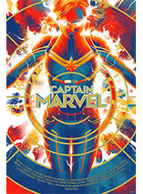 Captain Marvel – Sérigraphie Mondo