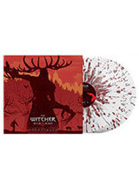 Bande originale Witcher 3 – vinyles transparents avec éclaboussures rouge sang