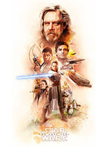 Lithographie Star Wars : Les Derniers Jedi ” Un Nouvel Équilibre” par Steve Anderson