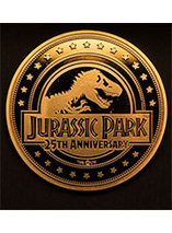 Pièce de Collection dorée n°2 – Jurassic Park