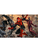 Spider-Man vs Venom & Carnage – Premium art print par Sideshow