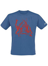 Horizon Zero Dawn – T-shirt bleu Red Dinosaur