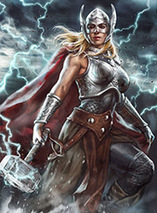 Thor : Jane Foster – Premium Art Print Sideshow