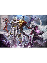 X-men Gold Team Art Print par Sideshow