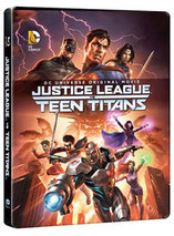 La Ligue des justiciers vs les Teen Titans Steelbook