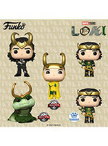 Collection figurines Funko Pop Loki