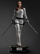 Statuette de Black Widow tenue de neige par Queen studios