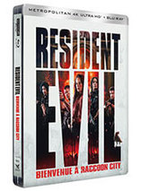 Resident Evil : Bienvenue à Raccoon City - steelbook 4K