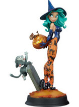 Statuette de Pumpkin Witch par Sideshow