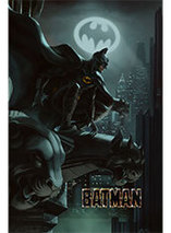 Fine art print giclée Batman de Tim Burton par Ann