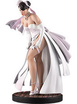 Statuette de Chun-Li en robe de mariée dans Street Fighter par PCS