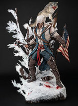 Statuette en résine de Connor dans Assassin's Creed 3 par Pure Arts 