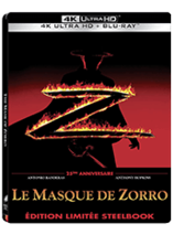 Le Masque de Zorro - steelbook 4K édition limitée 