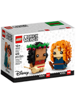 LEGO BrickHeadz de Vaiana et Mérida