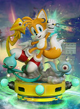 Statuette résine de Tails dans les jeux Sonic par F4F