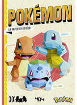 Papertoy Pokémon Starters : Bulbizarre, Carapuce et Salamèche 9791032407103