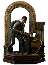 Statuette/diorama en résine de la confrontation entre Ellie et Abby dans The Last of Us : Part 2 par Prime 1