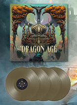 Dragon Age - bande originale coffret 4 vinyles or