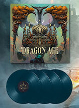 Dragon Age - bande originale coffret 4 vinyles bleu