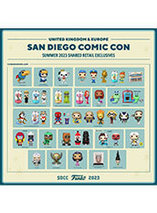Collection figurines Funko Pop Comic Con 2023