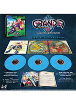 Grandia 2 Memorial Soundtrack - Bande originale vinyle bleu édition collector