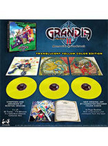 Grandia 2 Memorial Soundtrack - Bande originale vinyle jaune
