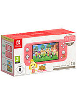 Console Nintendo Switch Lite Rose Corail - édition Animal Crossing New Horizons